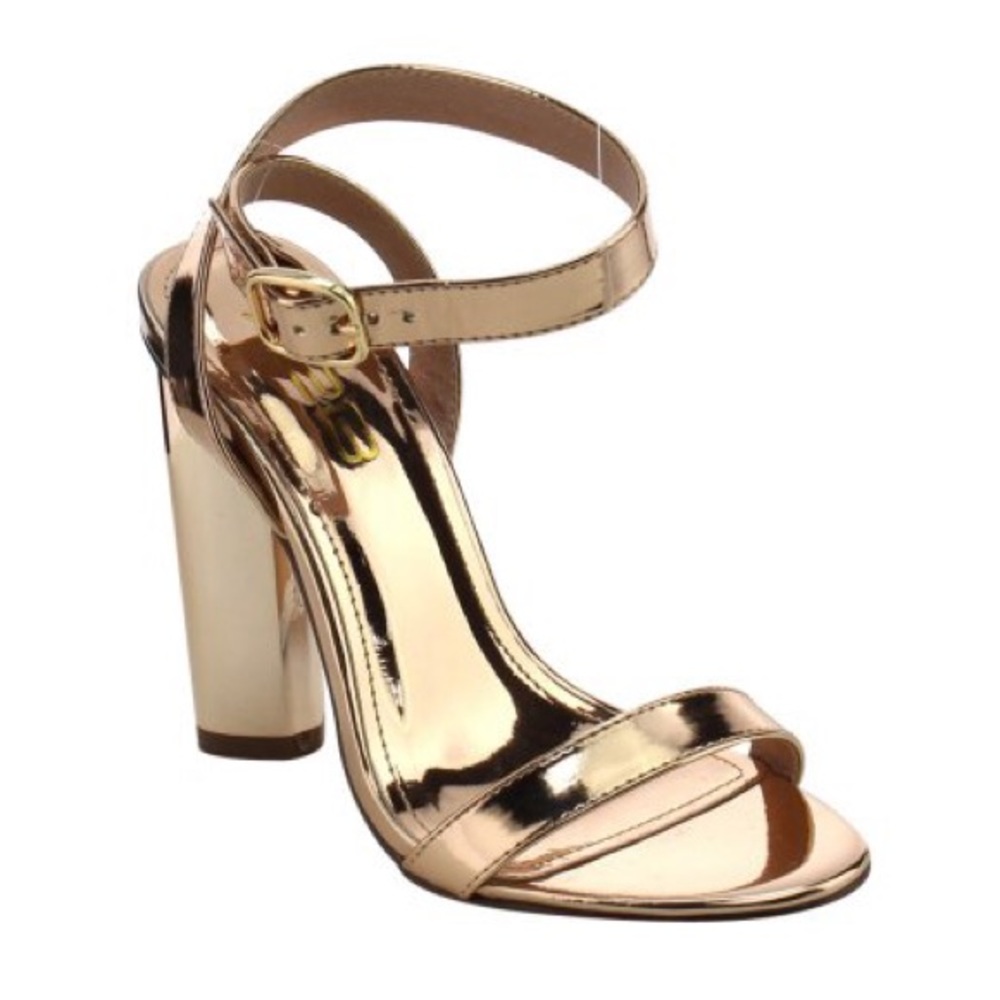 X2B Rose Gold Heels New *Final Price*